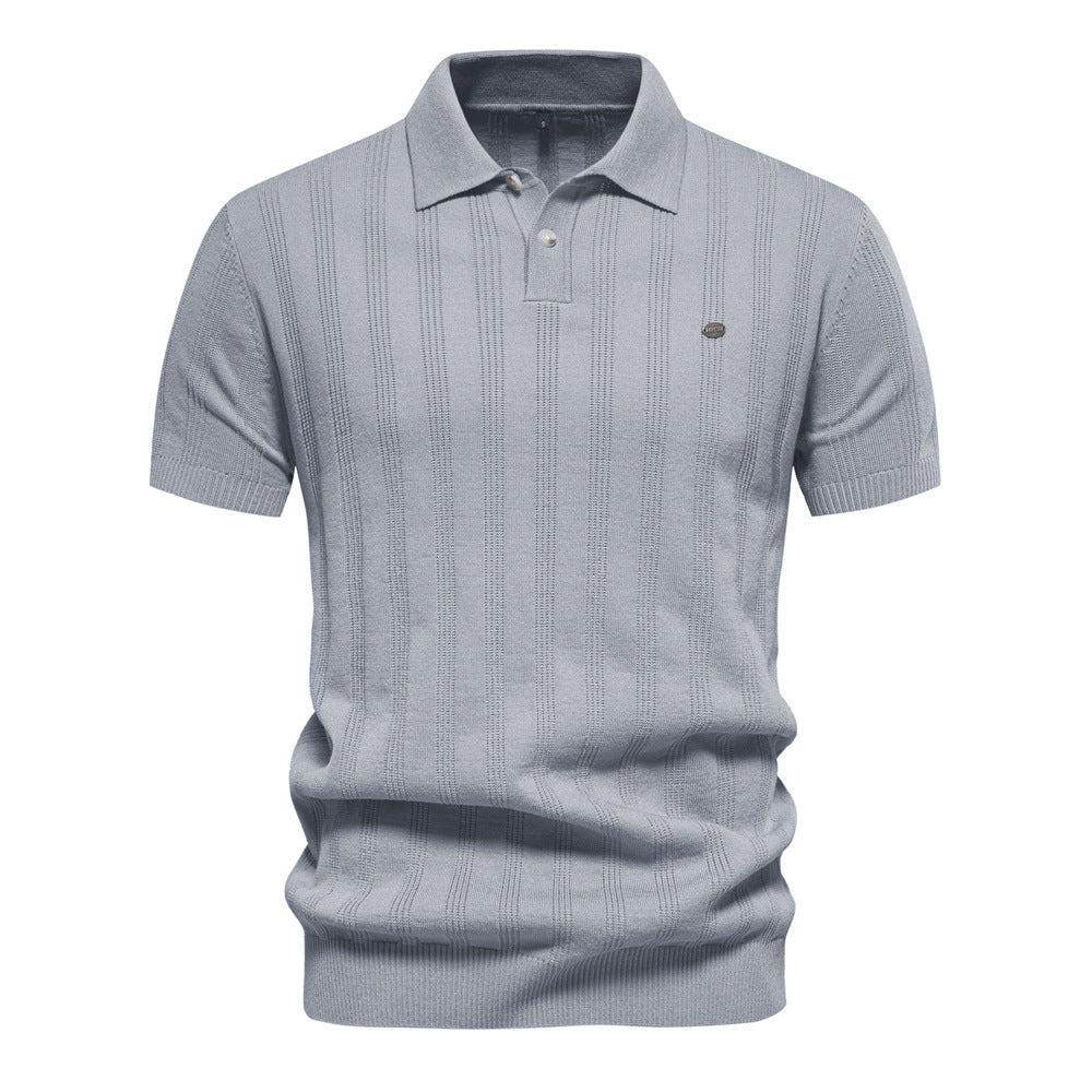 Paxton - Casual Polo Shirt Made of Merino Wool for Men
