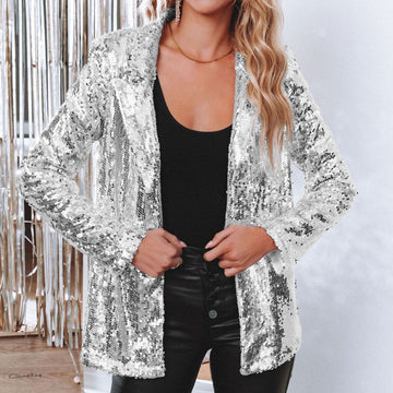 Miranda - Shiny Sequin Blazer for Women