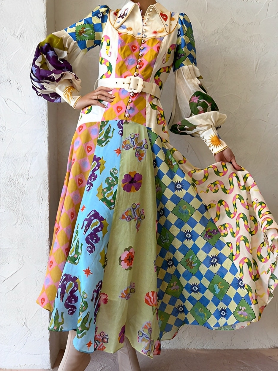 Gemma - Colorful Long Maxi Dress for Women