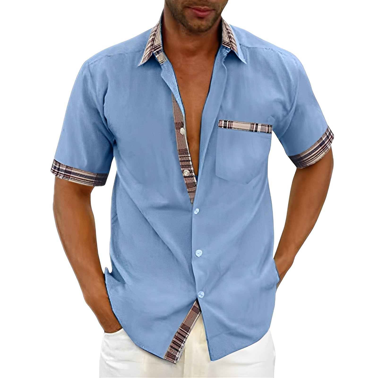 Marvin - Casual Short Sleeve Shirt for Men