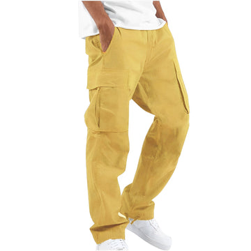 Gresham - Casual, Wide Cargo Pants for Men