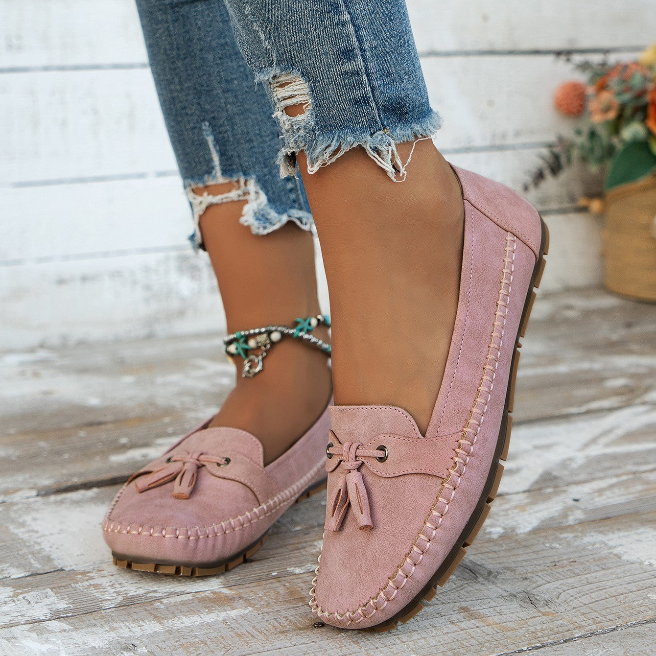 Emilee - Retro Flat Loafers for Women