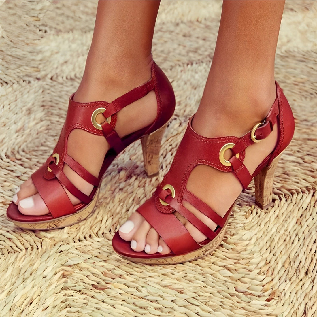 Laurelle - Stylish High-Heels Sandals for Women