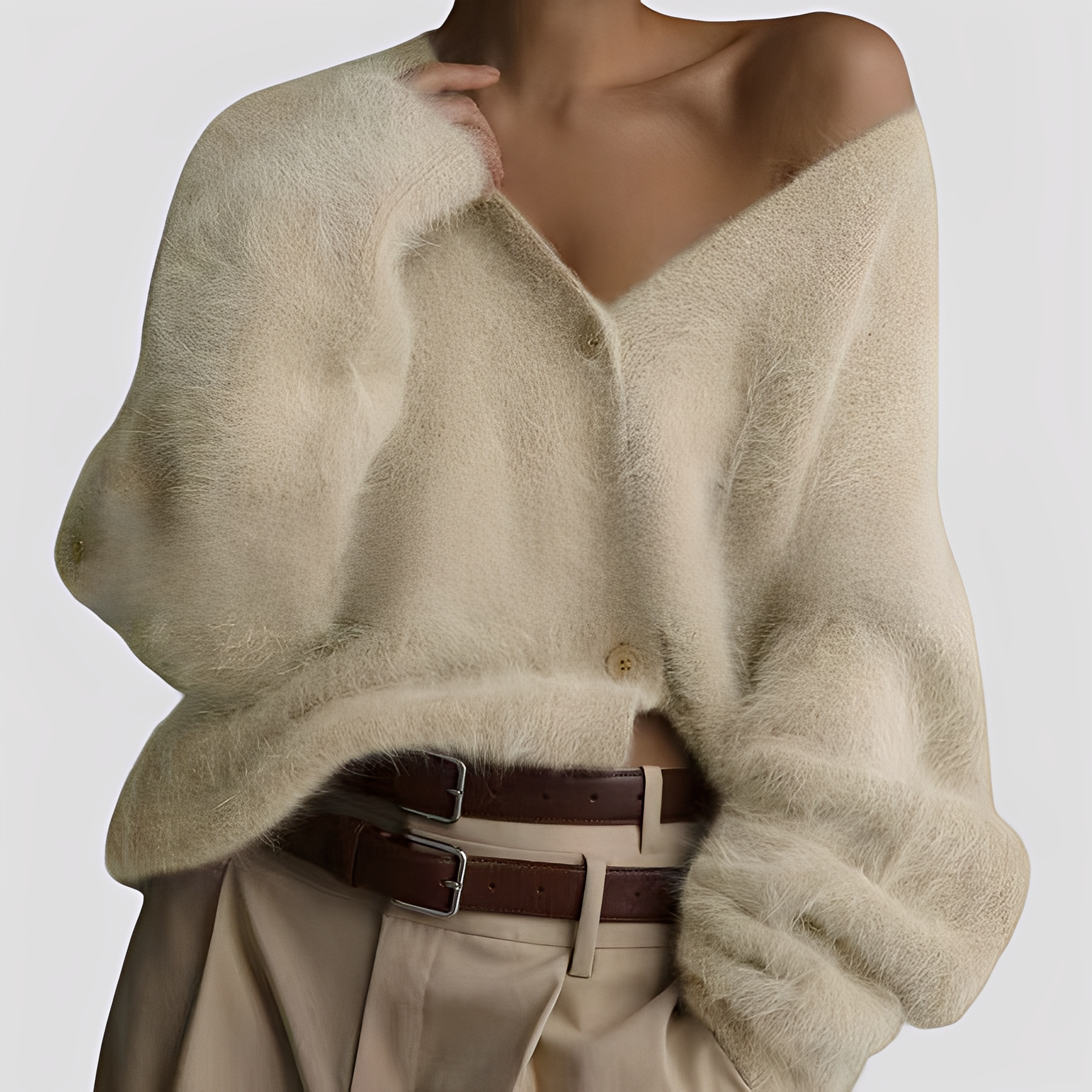 Lavena - Soft Oversize Cashmere Sweater for Women