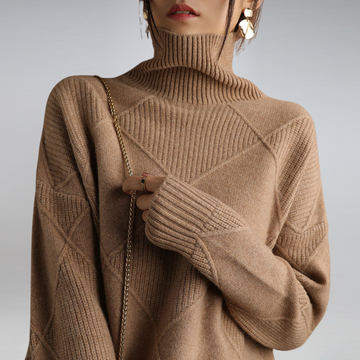 Camille – Turtleneck Sweater from Cashmere for Women