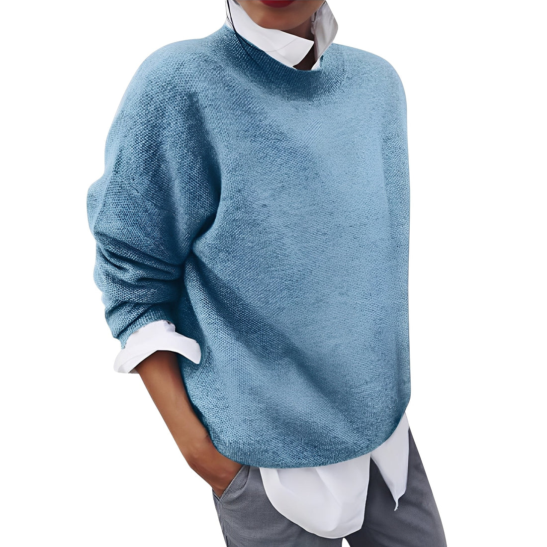 Elianna - Casual, loose-fitting sweater for women