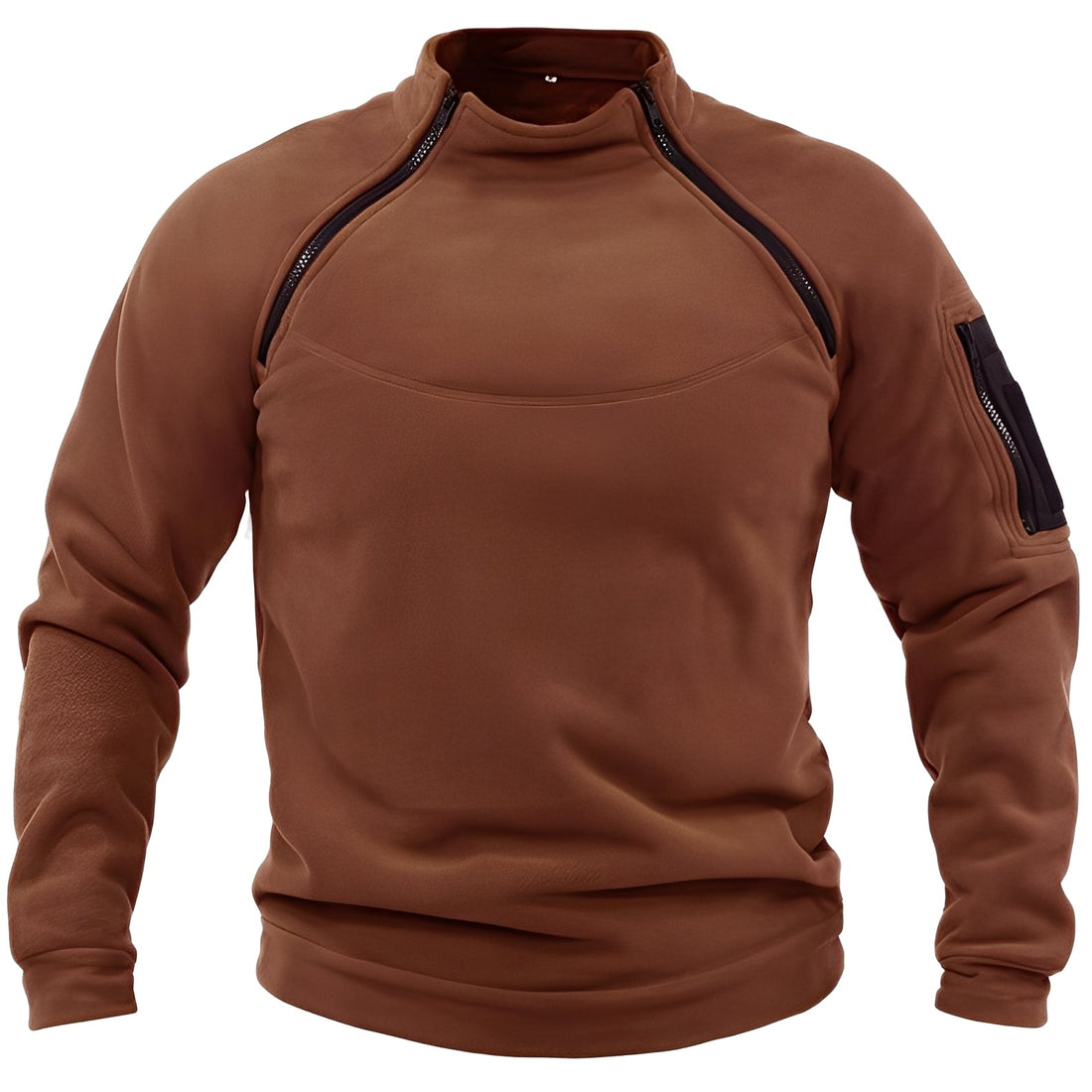 Wilbur - Sport Fleece Pullover with Zipper for Men