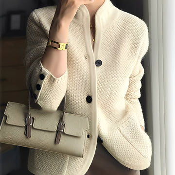 Madlyn - Elegant Knit Sweater from Wool for Women