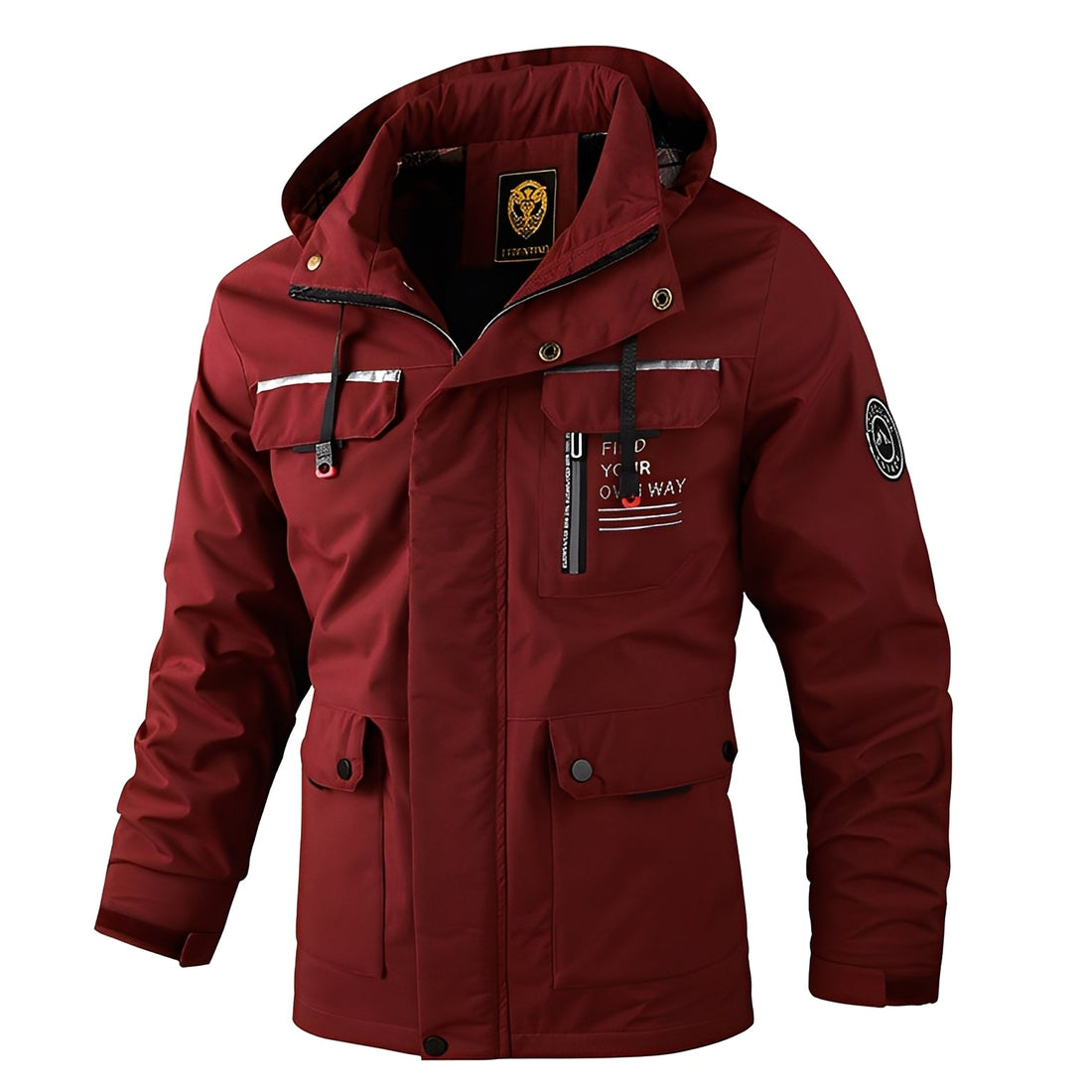 Fredrick - Weatherproof, Thick Outdoor Jacket for Men