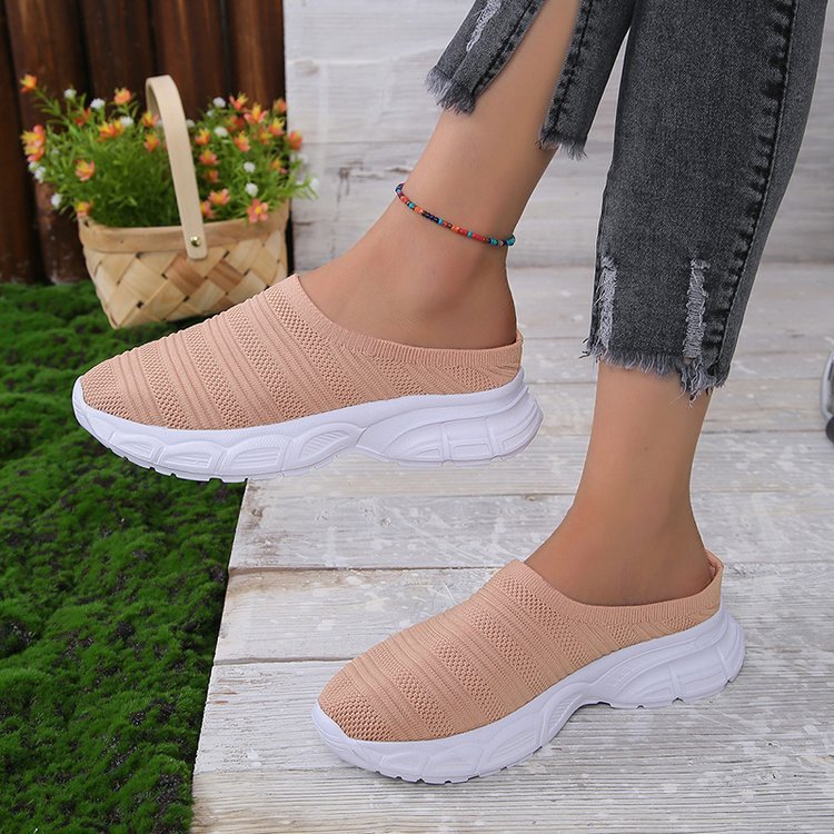 Malani - Modern Slip-On Sneakers with Wedge Heel for Women