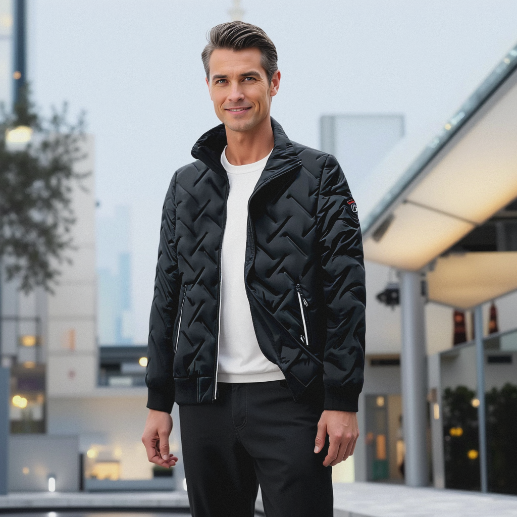 Amarok - Elegant Men's Transition Jacket