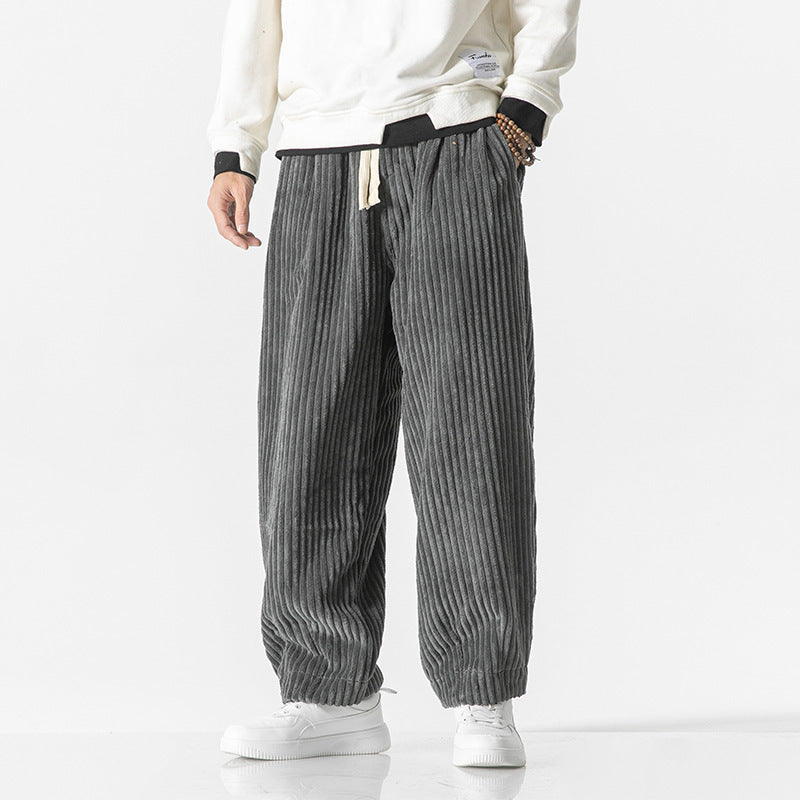 Winfred - Casual, Loose Corduroy Pants for Men