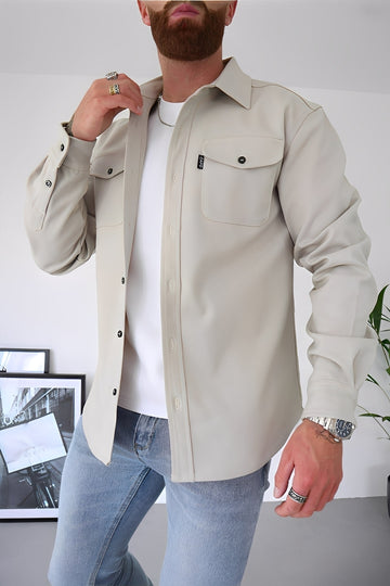 David - Casual Shirt with Pockets for Men