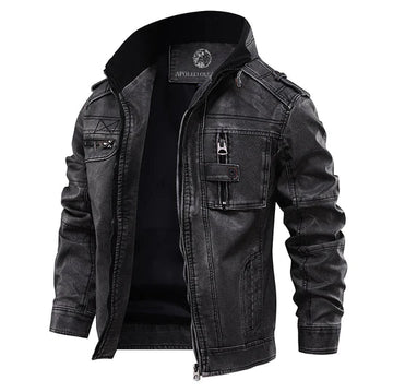 Franky - Classic Men's Leather Jacket