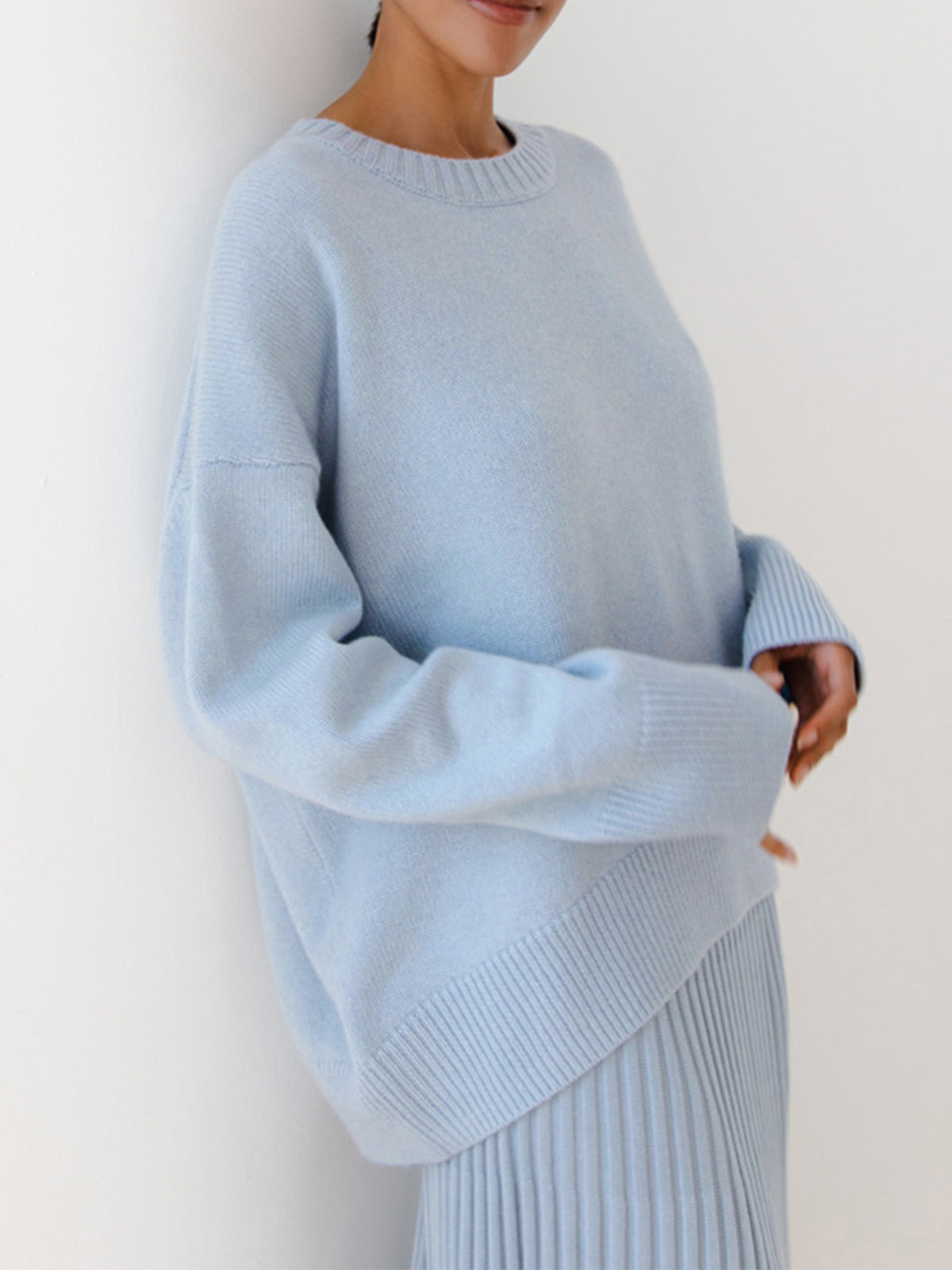 Amara – Oversized Pullover “Cotton Candy”
