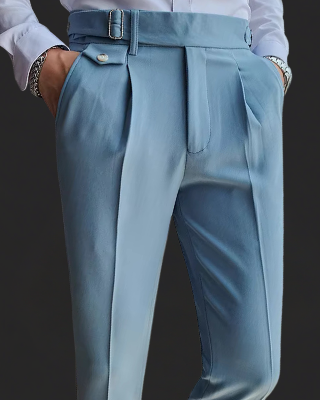 Marcello – Pleated Trousers