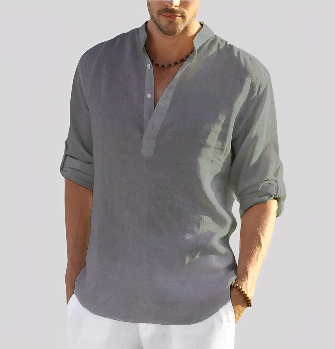 Adriano – Shirt from Linen for Men