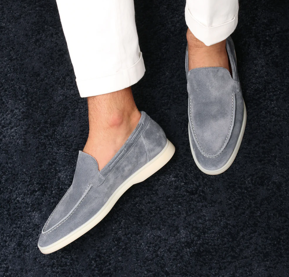Lorenzo - High-quality suede men's shoes
