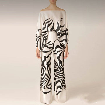 Chiara – Two-Piece Silk Set