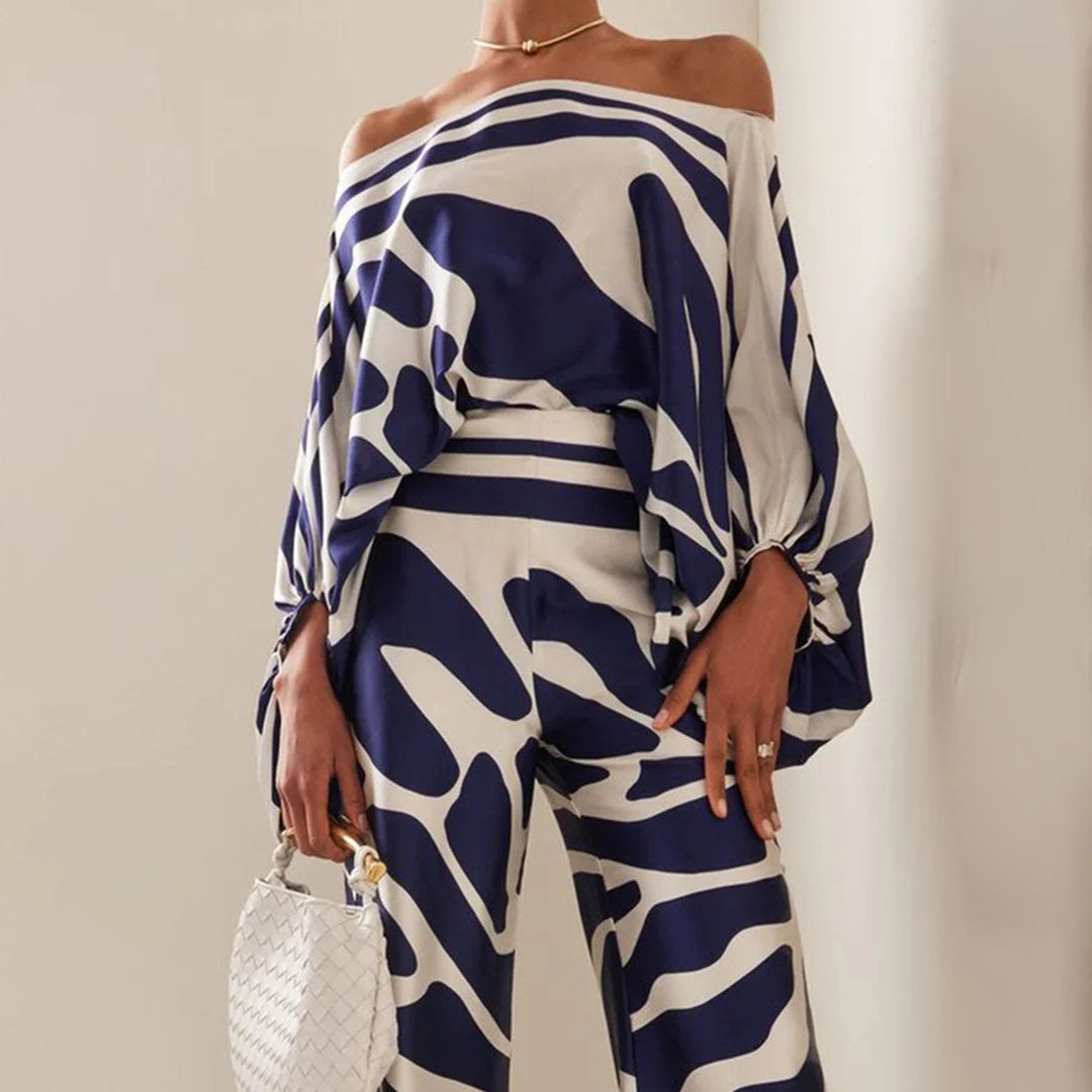 Chiara – Two-Piece Silk Set