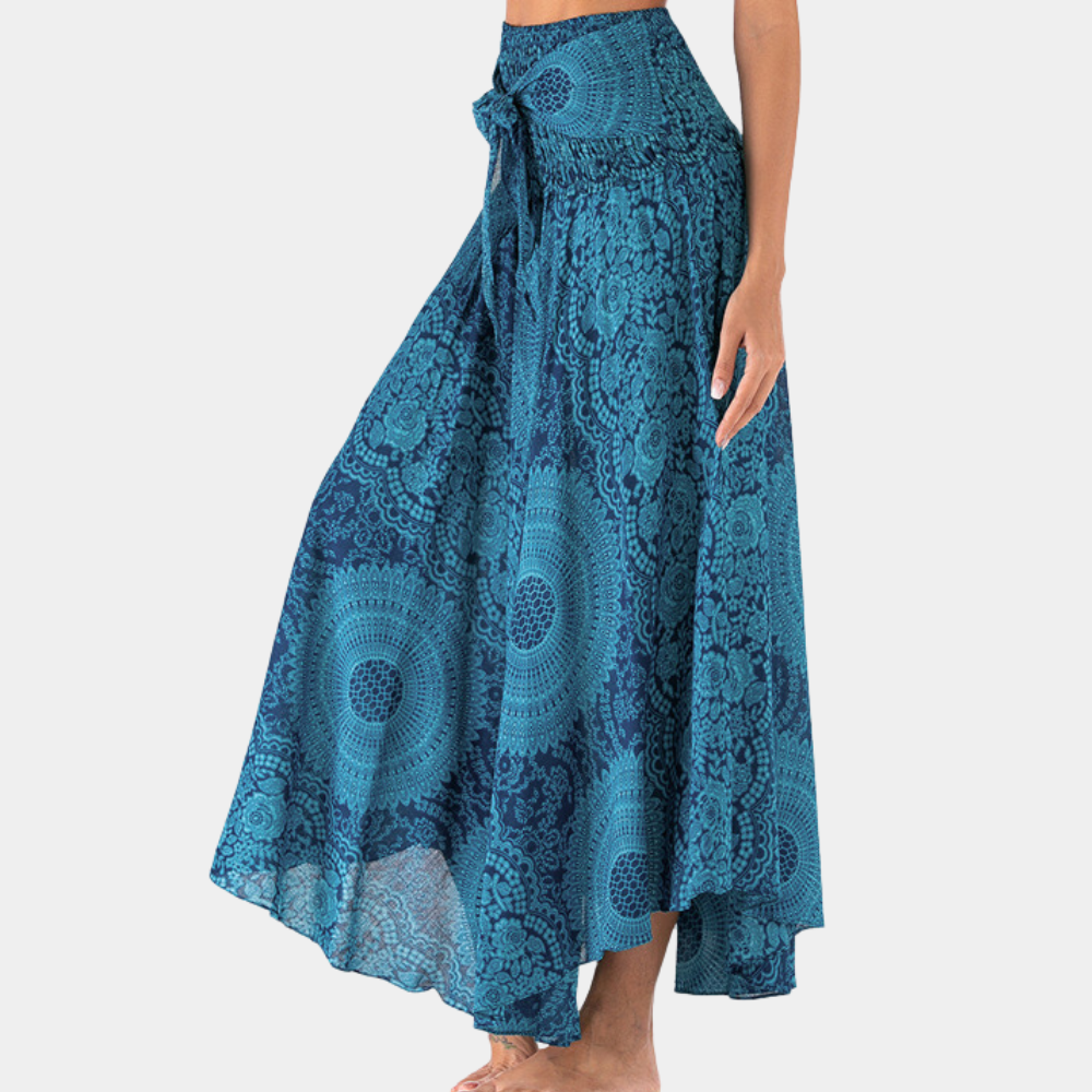 Aida - Women's Skirt, Long Bohemian Pattern