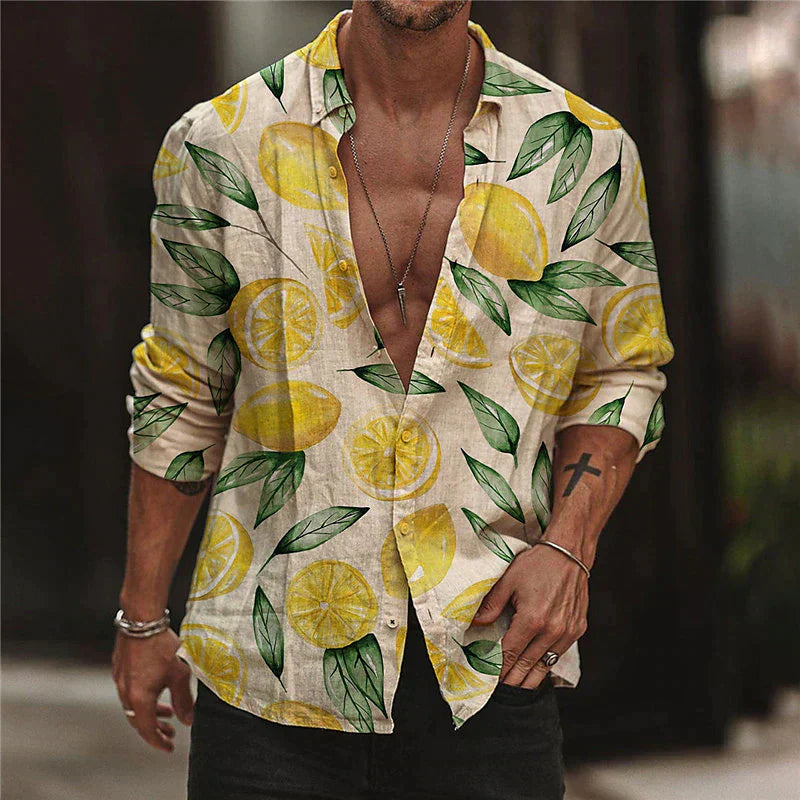 Sebastian - Cooling men's summer shirt with comfort