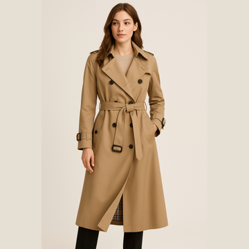 Chloé – Women's Trench Coat with Double Buttons