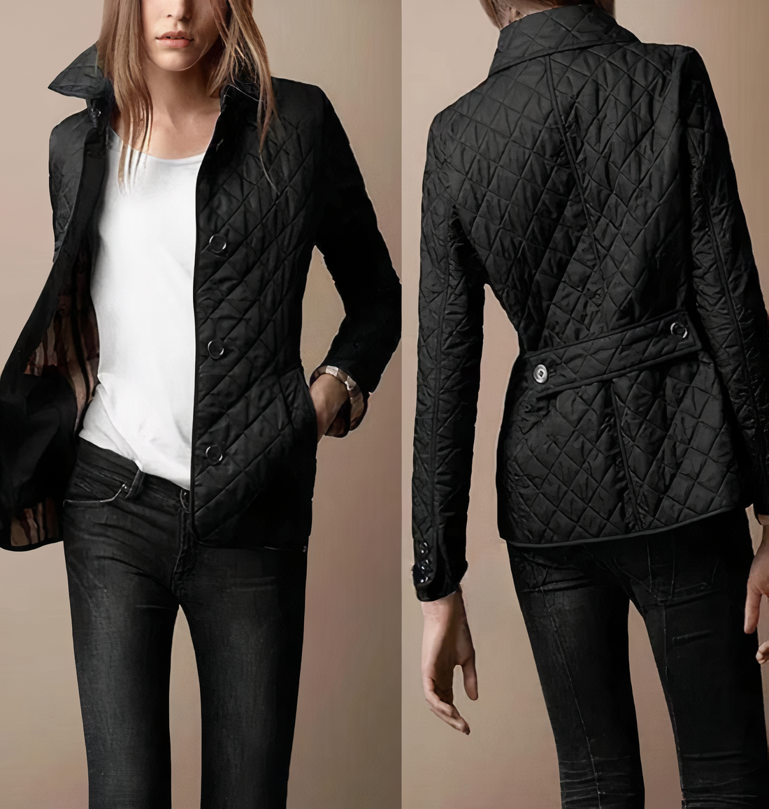 Evelyn – Jacket from Silk and Cotton Women