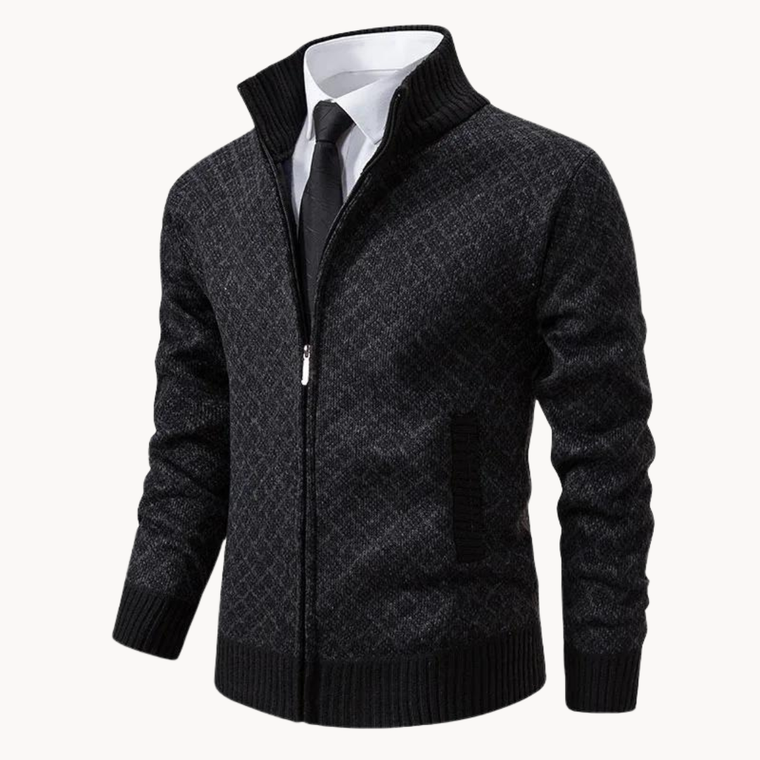 Julien – Turtleneck Jacquard Knit