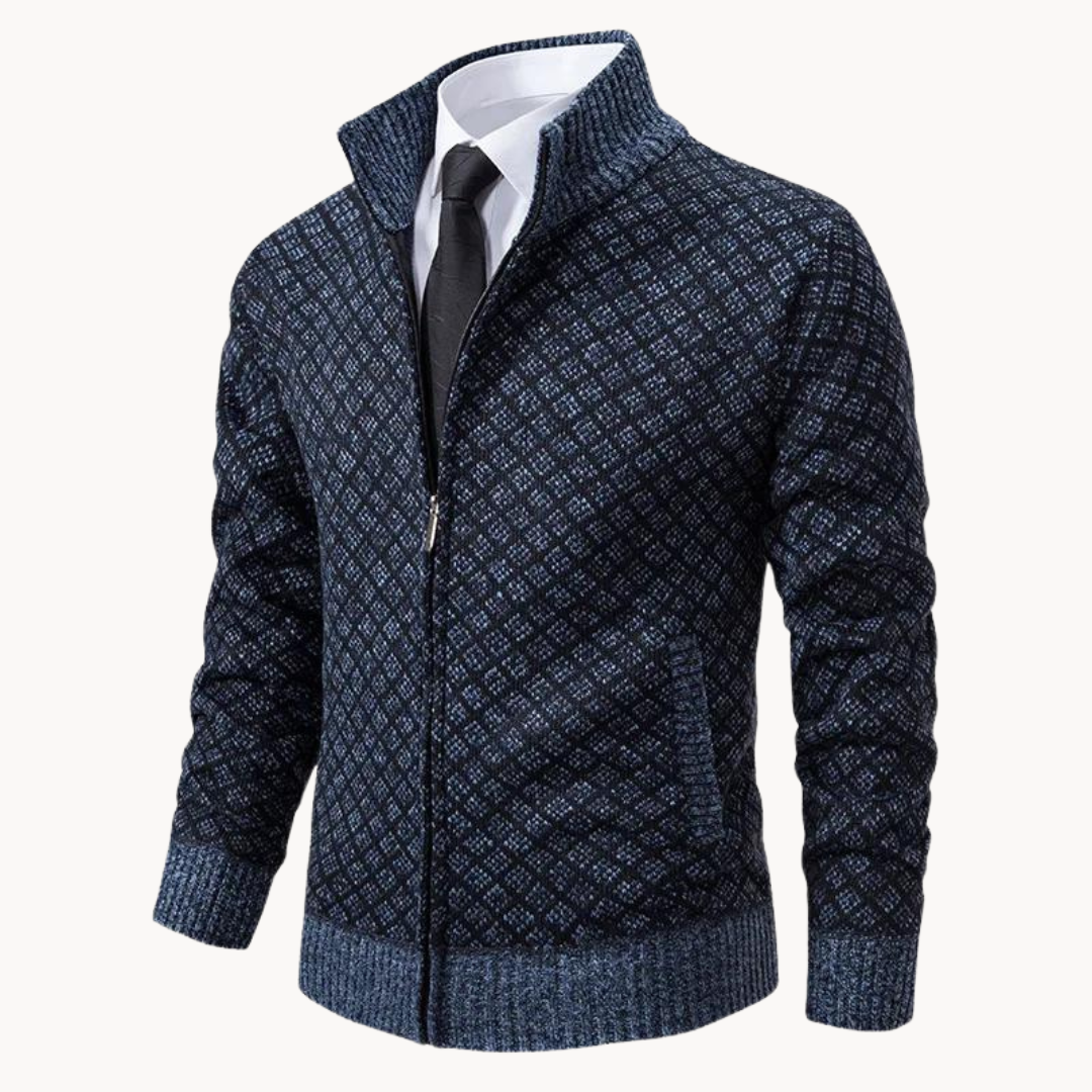 Julien – Turtleneck Jacquard Knit