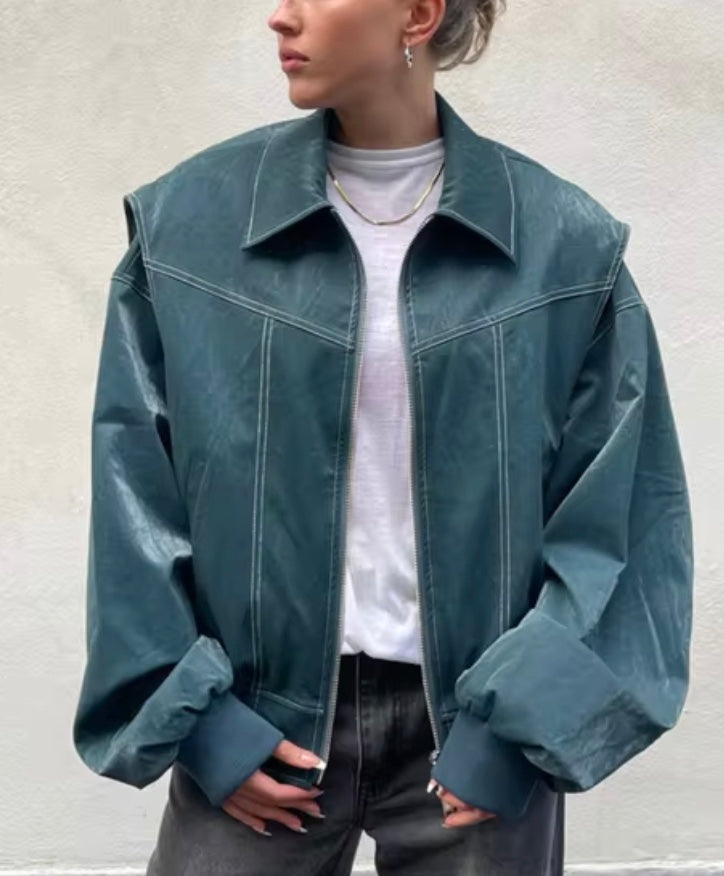 Lucia – Oversize Bomber Jacket