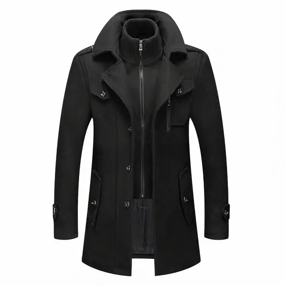 Grayson – Double Collar Trend Men's Jacket