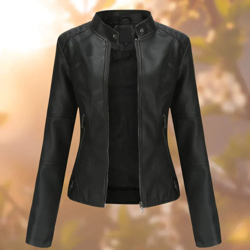 Hallec – Leather Jacket Women