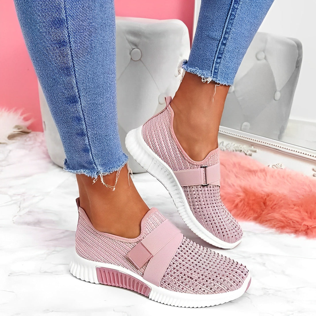 Christiana - Comfortable Slip-On Sneakers for Women