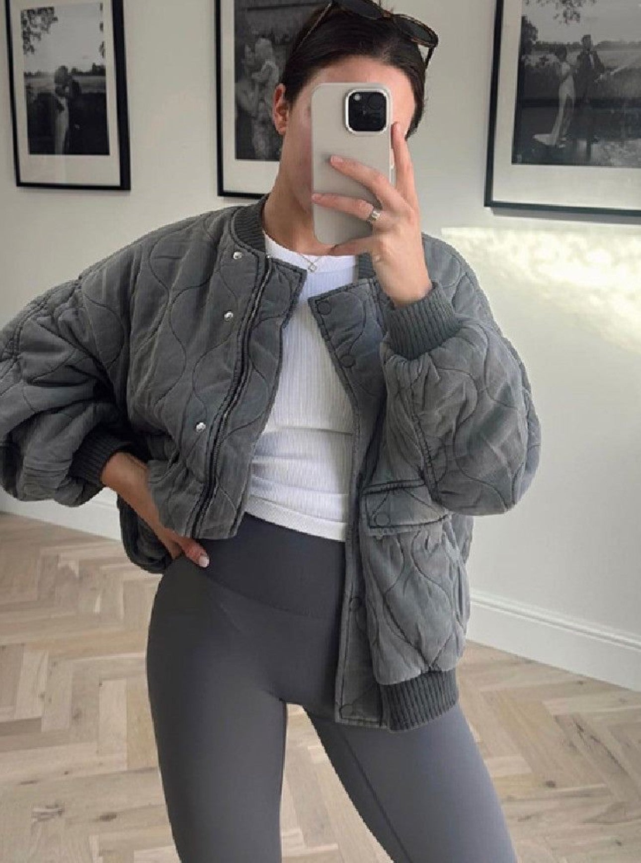 Sofia – Padded Bomber Jacket