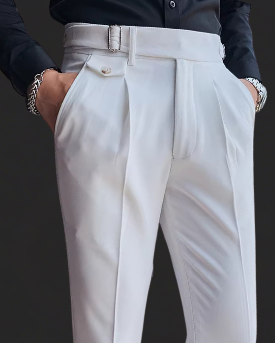 Marcello – Pleated Trousers