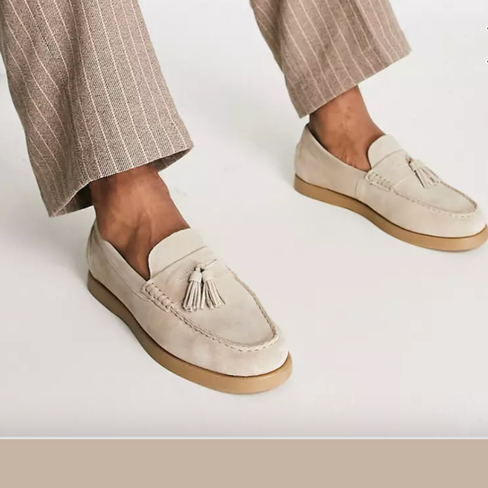Levi - Men's Leather Loafers, Classic & Comfortable