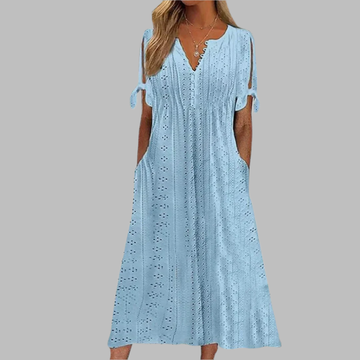 Mia - Elegant Summer Boho Midi Dress