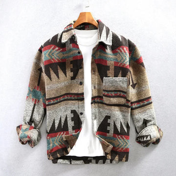 Leon – Aztec Jacket in Shirt Style