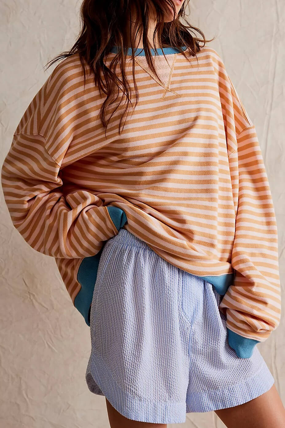 Monika – Striped Women's Sweater
