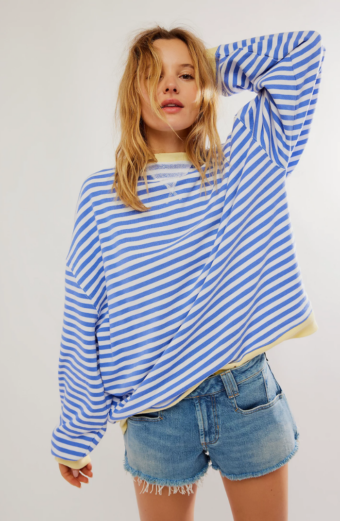 Monika – Striped Women's Sweater