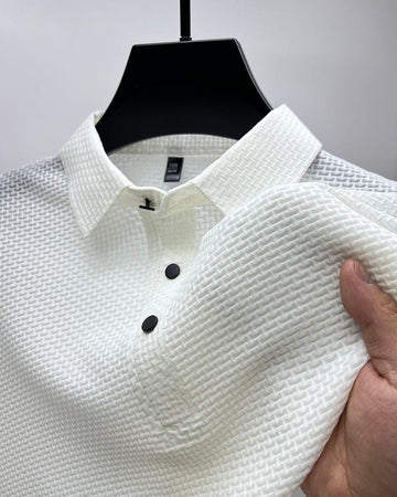 Leonardo - Casual Mesh Polo Shirt for Men