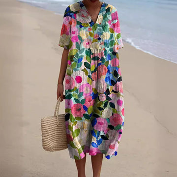 Conny - Dress with Floral Pattern