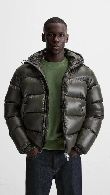 Lorenzo – Quilted Hooded Jacket