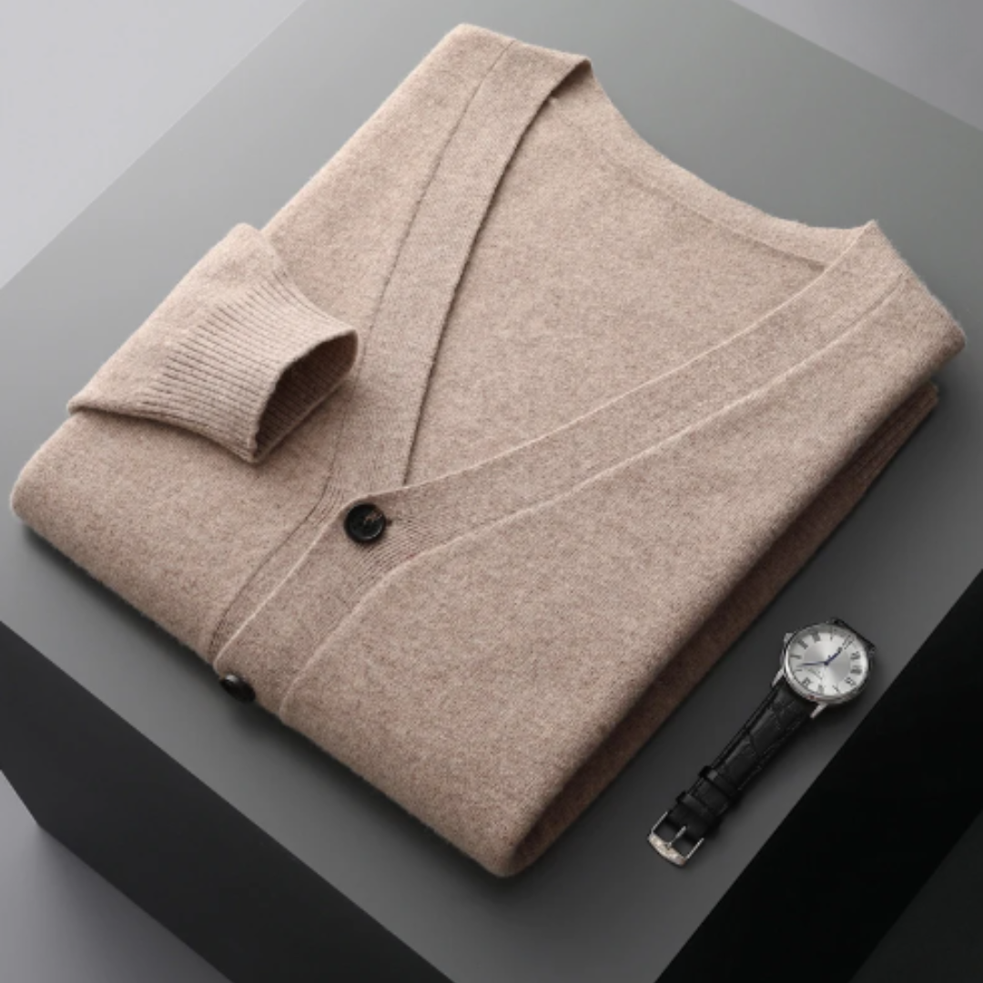 Ron – Cardigan Elegance for Winter