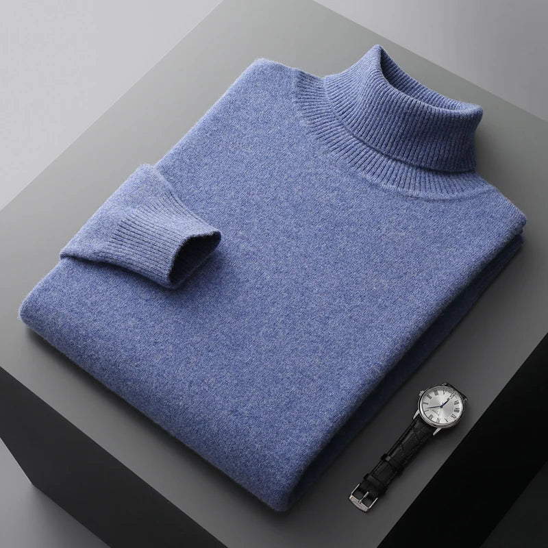 Adam - Classic Merino Turtleneck Sweater