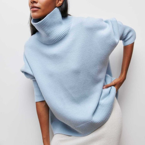 Aponi - Cozy Women's Turtleneck Sweater