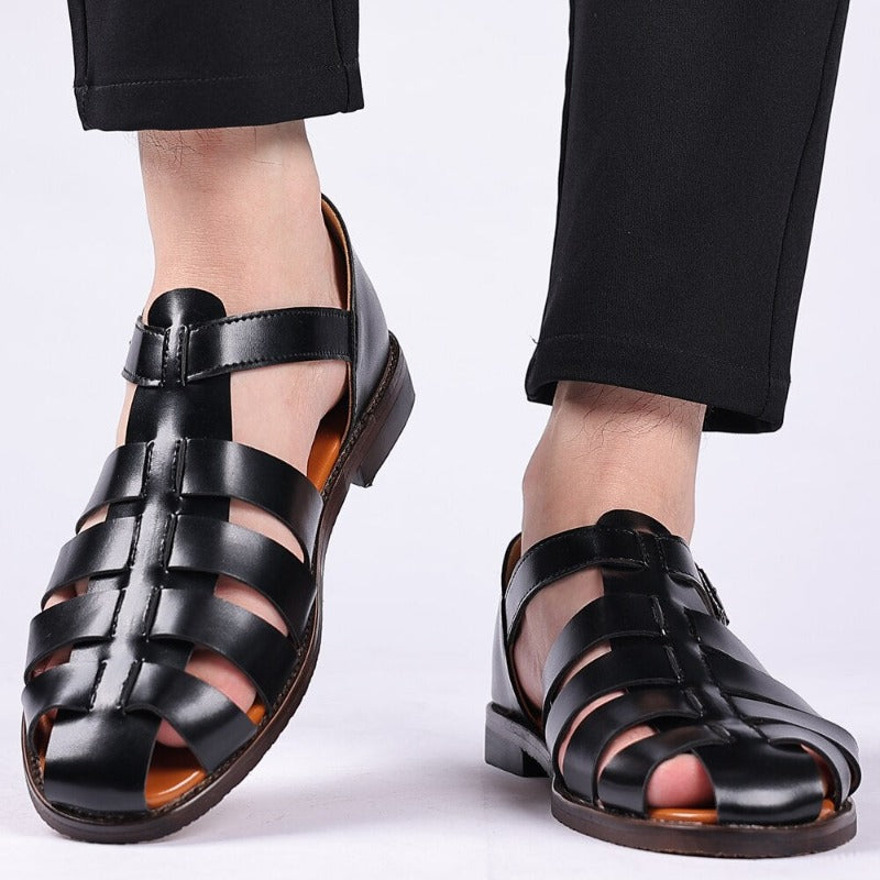 Zach - Leather Sandals Comfortable Summer Style