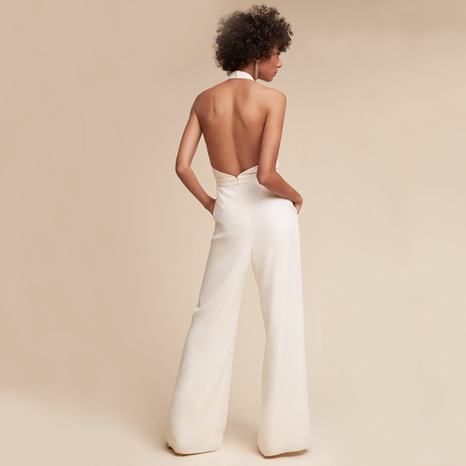 Arlene - Women Overall, Flowing, Deep Neckline, Sleeveless