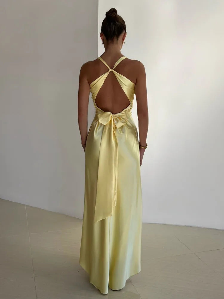 Kaela - Sleeveless V-Neck Maxi Dress